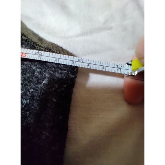 HABITAT WOMENS COTTON BLEND TOP SLEEVELESS TANK SIZE LARGE GREEN AND DARK GRAY - Picture 6 of 6